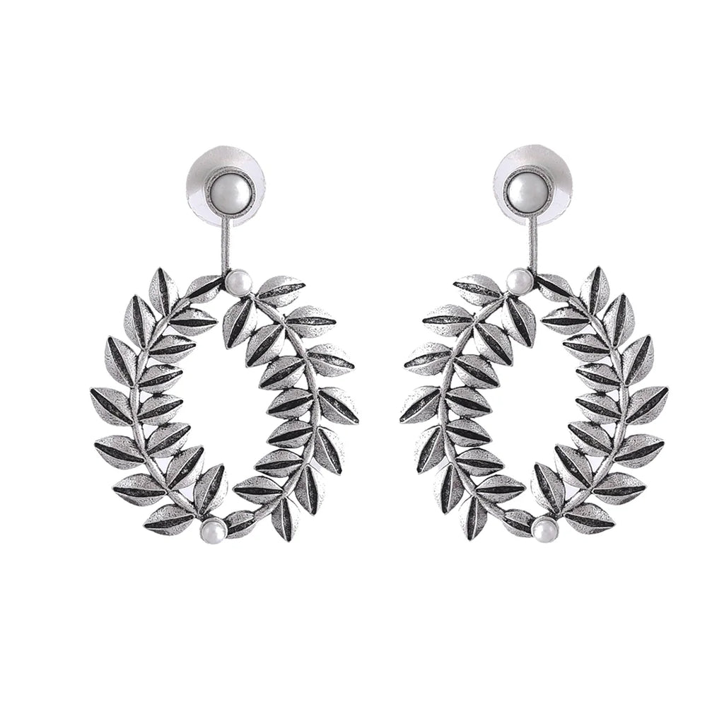 Fresh Fern Vine Drop Earrings