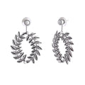 Fresh Fern Vine Drop Earrings